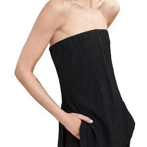 La Ligne Black Strapless Top